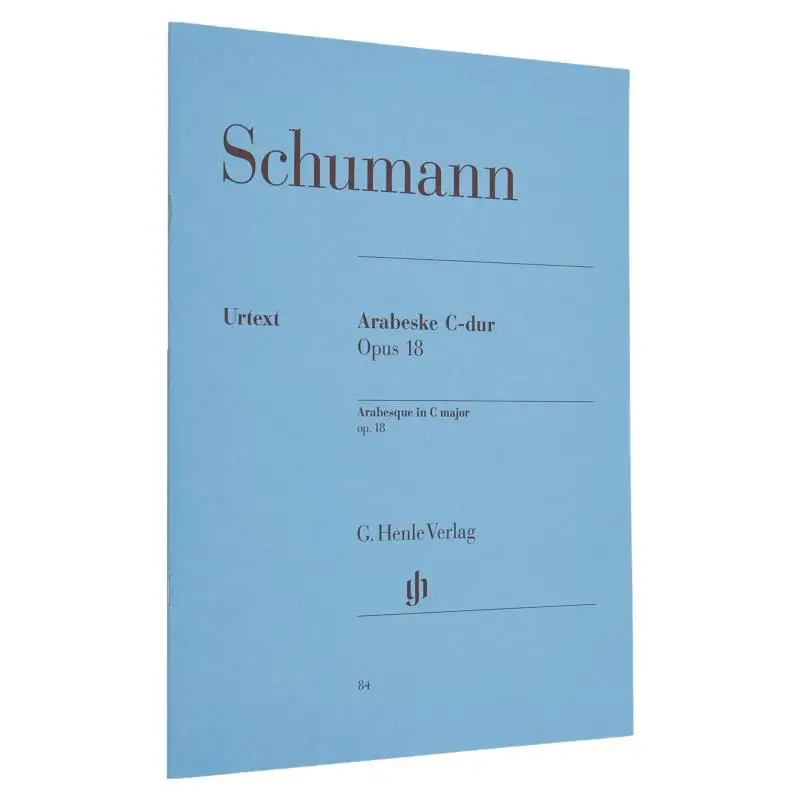 

HN84 Schumann Arabesque Op 18 Herttrich Ernst G Henle Verlag 9790201800844 Book