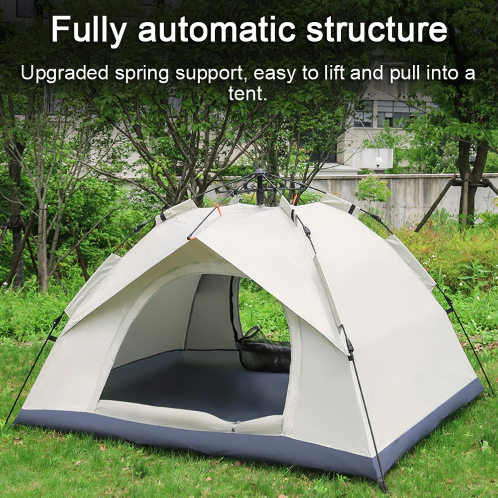 Outdoor Self-driving Travel Camping Tent Automatic Quick-opening Tent Portable Rainproof Sunshine-proof Tent Sunshine Shelter