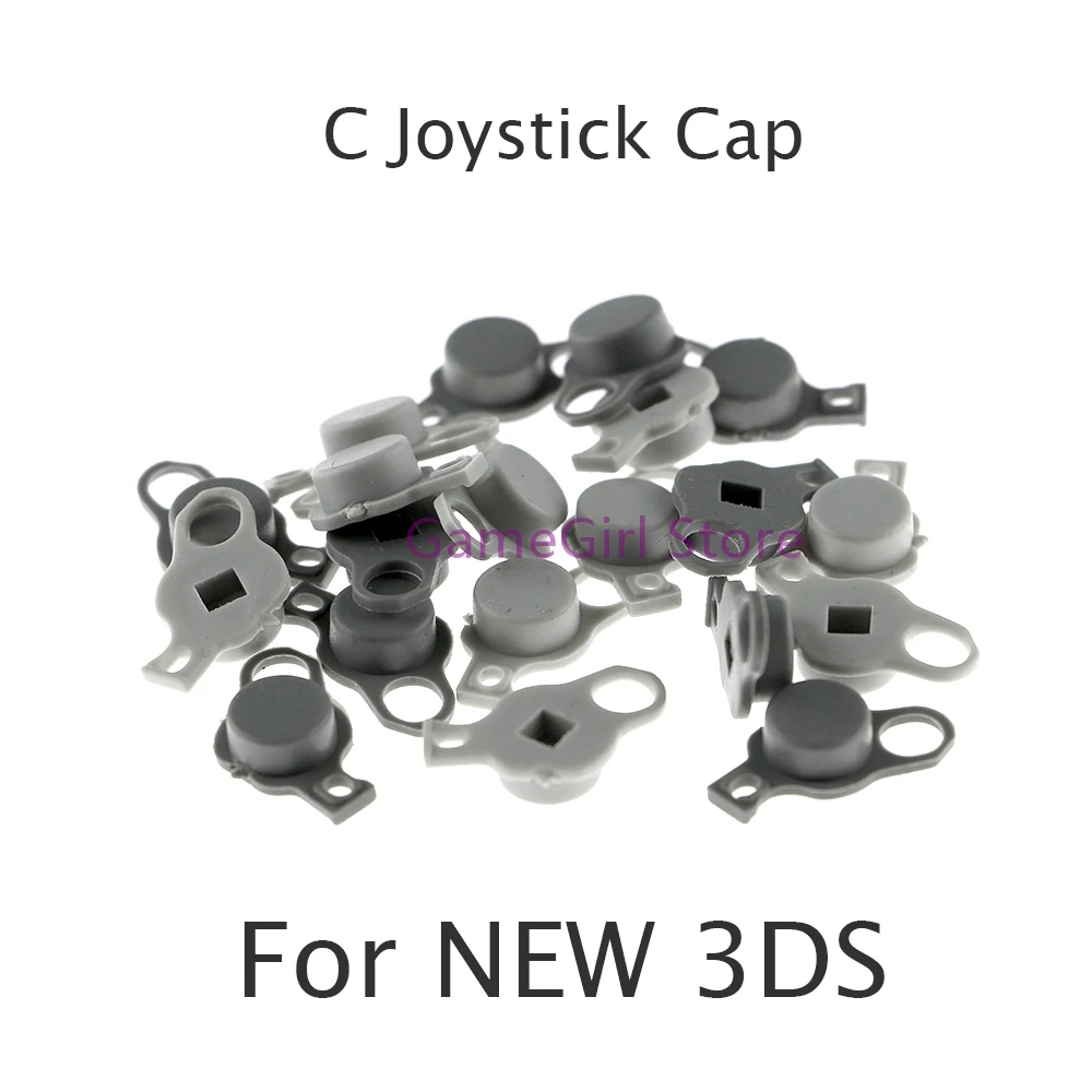 

20pcs Light Grey & Dark Grey Silicone C Stick Rocker Analog Joystick Cap For NEW 3DS / NEW 3DS XL LL / NEW 2DSXL Replacement