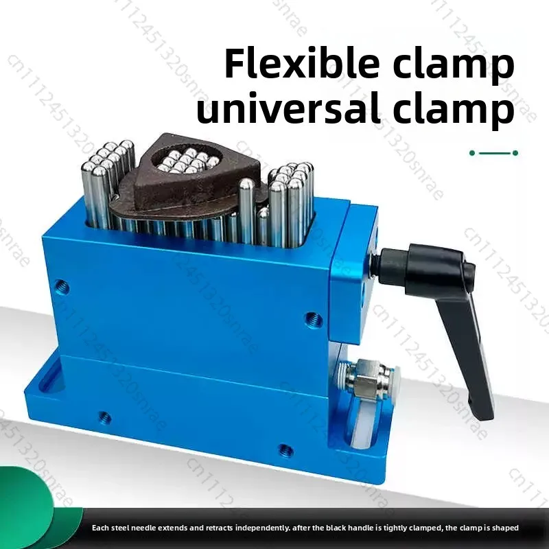 For CNC Laser Marking Machine 30x79MM Flexible Fixture Universal Clamp CNC Assembly Flexible Claw Stainless Steel Flexible Clamp