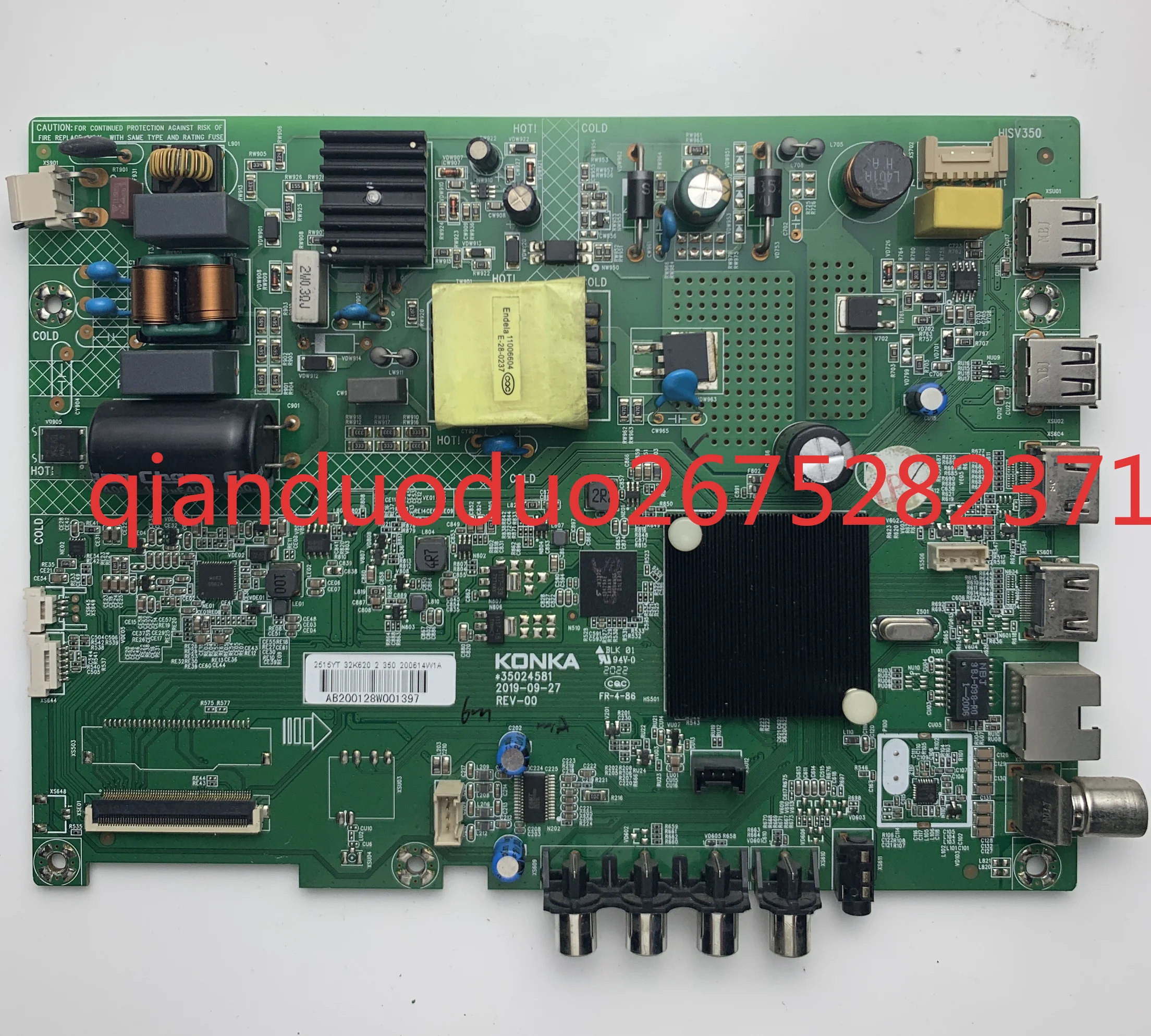 

Подходит для основной платы Konka LED32K620 32K1000A 32G30AE. 35024581 с экраном 2616YT