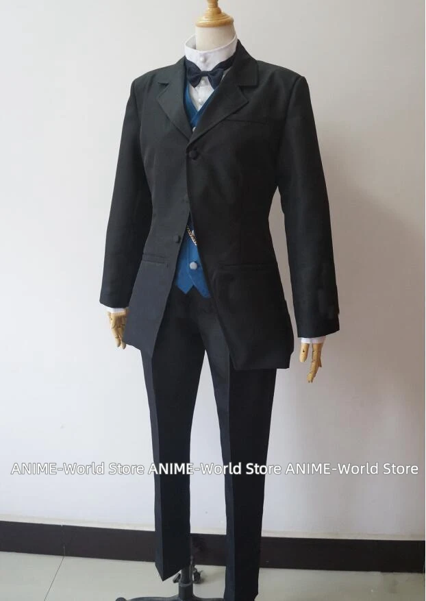 Anime Yuukoku no Moriarty MORIARTY THE PATRIOT Louis James Moriarty Cosplay Costume Coat Vest Shirt Pants Suit Uniform  Wig