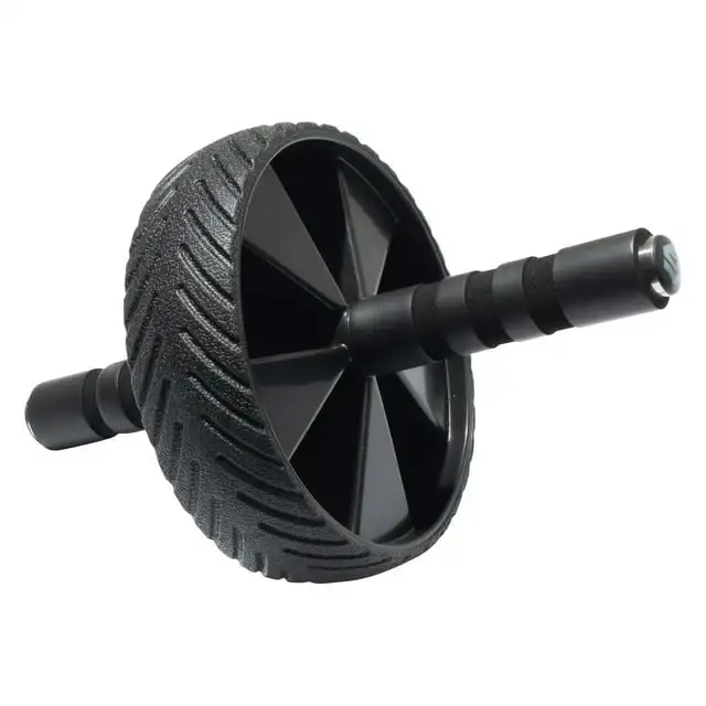 

new Handles Portable Fitness Equipment Ab Wheel Roller W/ Non-Slip Foam