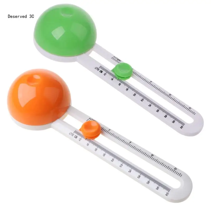 Simple Plastic Round Cutting Knife Model Circle Circular Cutter for Pape