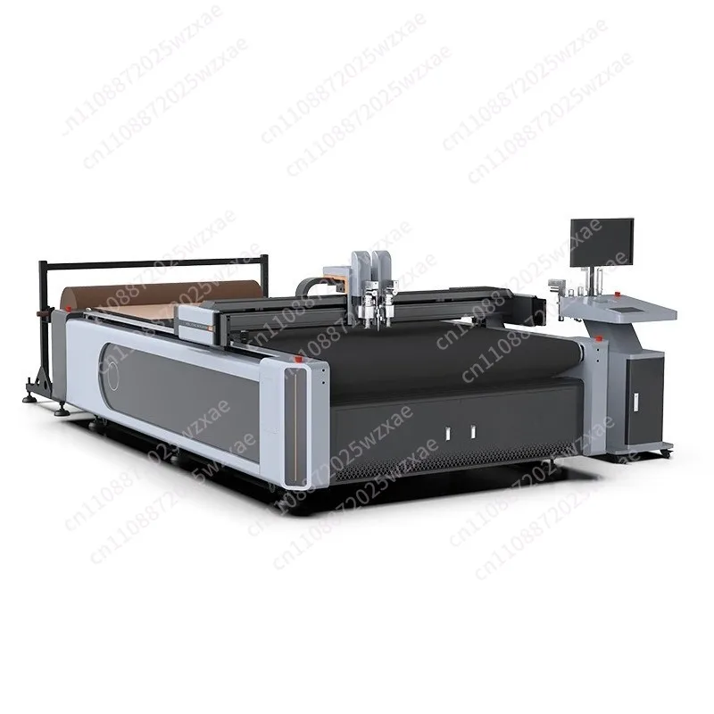 Electrically insulated cardboard vibrating cutting machine smokeless odorless automatic dust collection loading and unloading