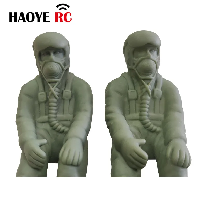 

Haoye 1 Pc RC Jet Pilot/ Jet Pilot With Helmet For Free Wing RC Jets EF2000 Etc. Rc Accessories