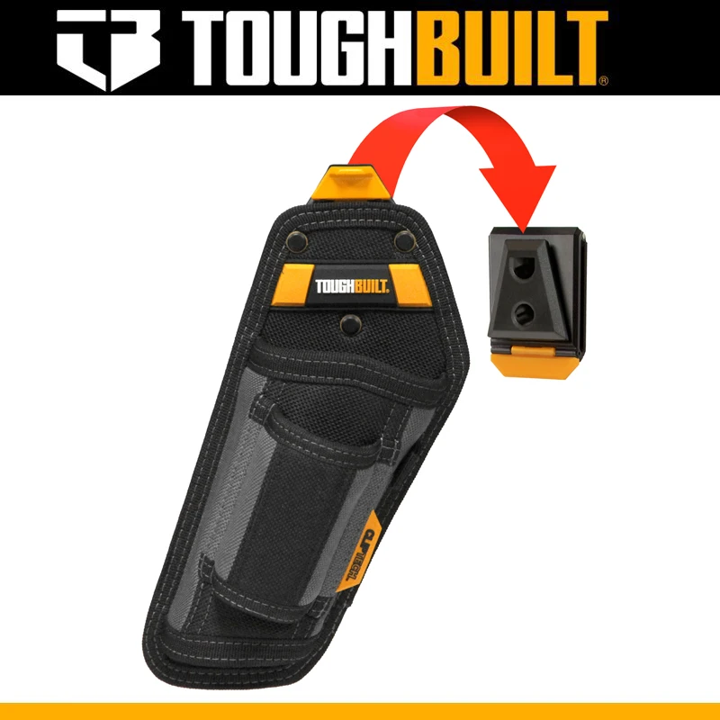 TOUGHBUILT TB-CT-31-A Hammer Holster Reliable ‎Polyester Back Tilt Convenient Sturdy Storage Hammer Tool Bag