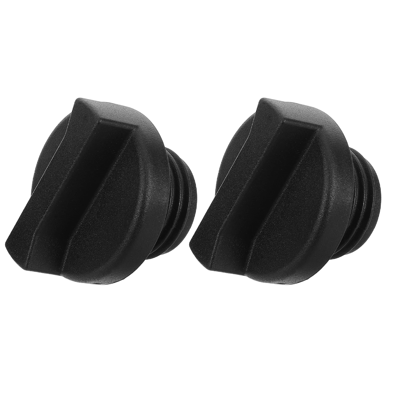 

2pcs Engine Cap Replacement Durable High Temp Resistant Plastic Secure Seal Oil Leakage Prevention Universal Fit for Car