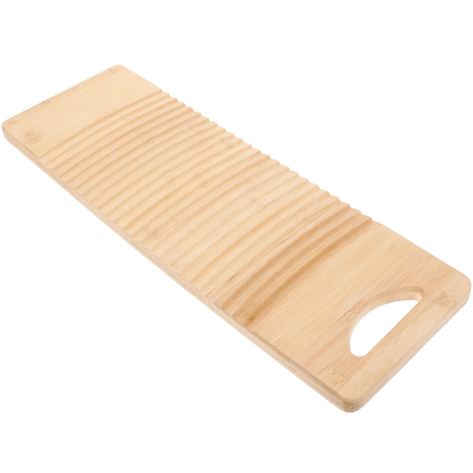 

Washboard Clothing Washing Household Laundry Natural Bamboo Handheld Large Wear-resistant