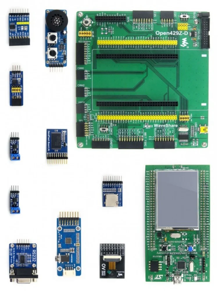 STM32 Development Board Designed For The ST Official Tool 32F429IDISCOVERY, And Integrates Various Standard Interfaces,