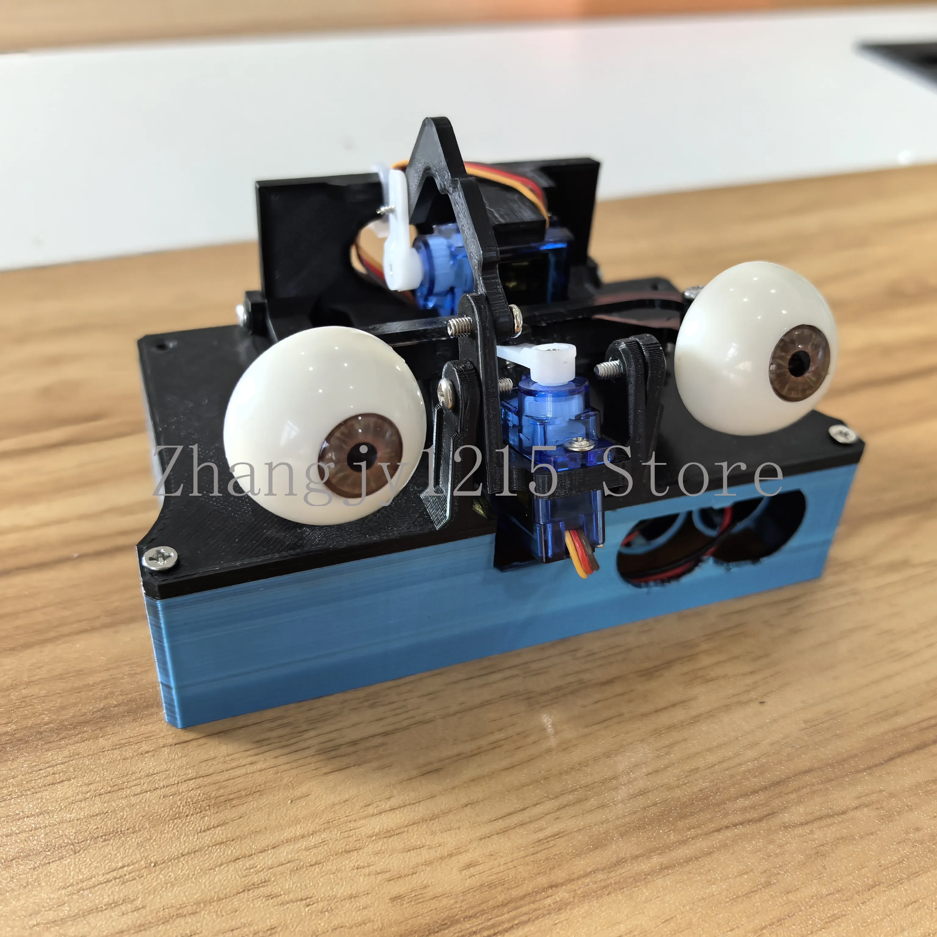 Bionic eyeball, visual face tracking interaction device, student DIY artificial intelligence science and technology innovation