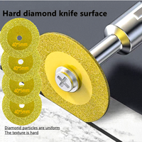 Diamond Grinding Wheel Rotary Circular Saw Blade Abrasive Discs Dremel Tool Mini Cutting for Rotory Accessories Seam Clean Tools