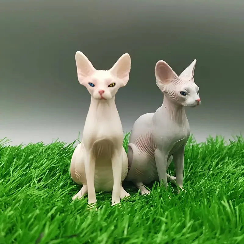 

Realistic Sphinx Cat Statue Scientific PVC Model Desktop Computer Decoration, Living Room Decoration, Holiday Birthday Gift