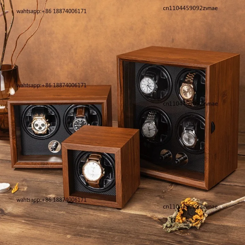 Black walnut wood multi-table automatic mechanical watch shaker electric household