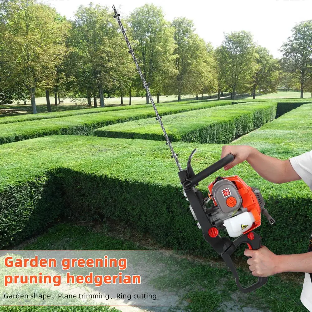 Dual Sided Blade Hedge Trimmer, 26CC Gas Hedge Trimmer, Cordless Hedge Trimmer, Handheld Chainsaw Pruner