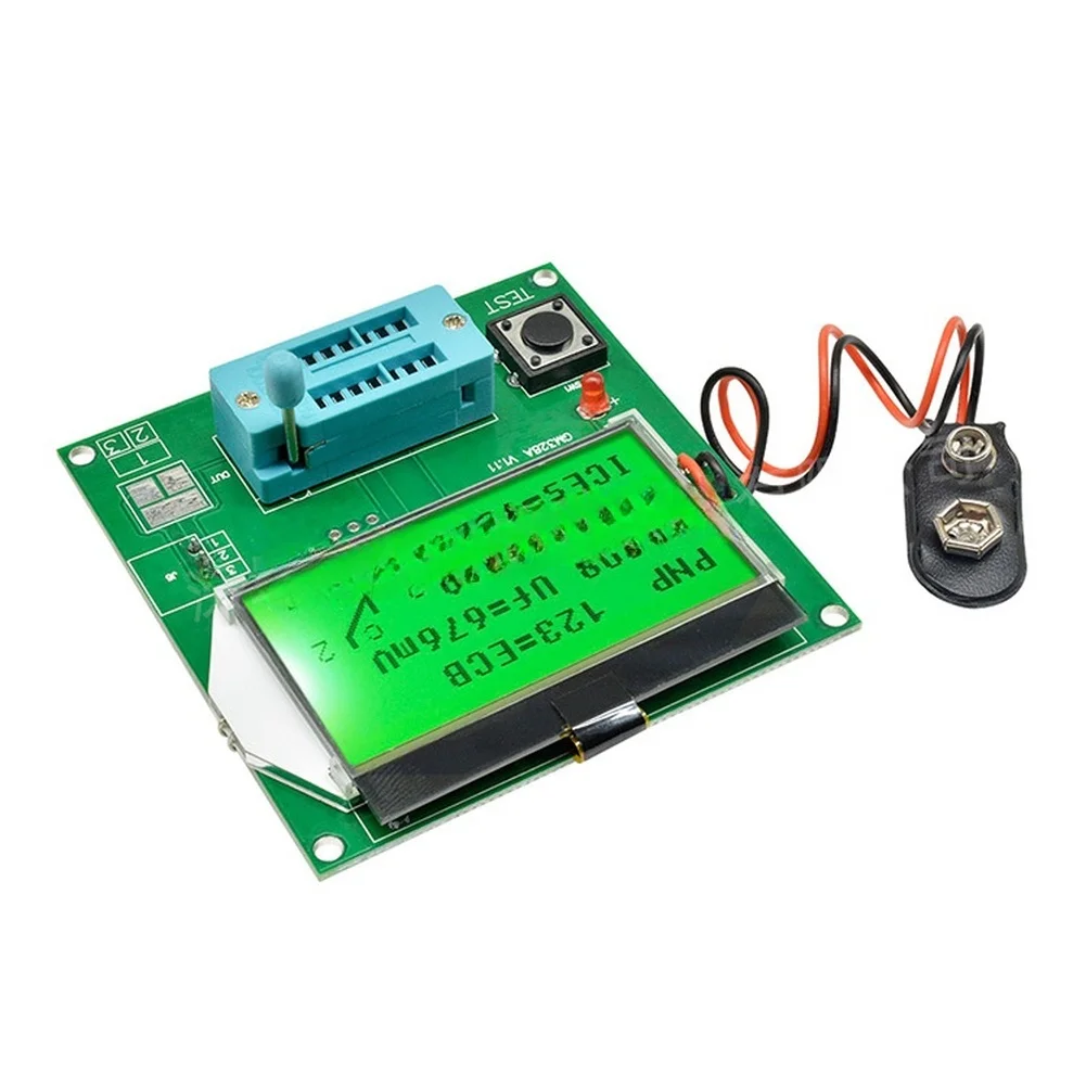 GM328A Transistor Tester Fully Assembled PCB Unit with Graphical LCD for SMD Board Testing NPN MOSFET Zener Diode ESR