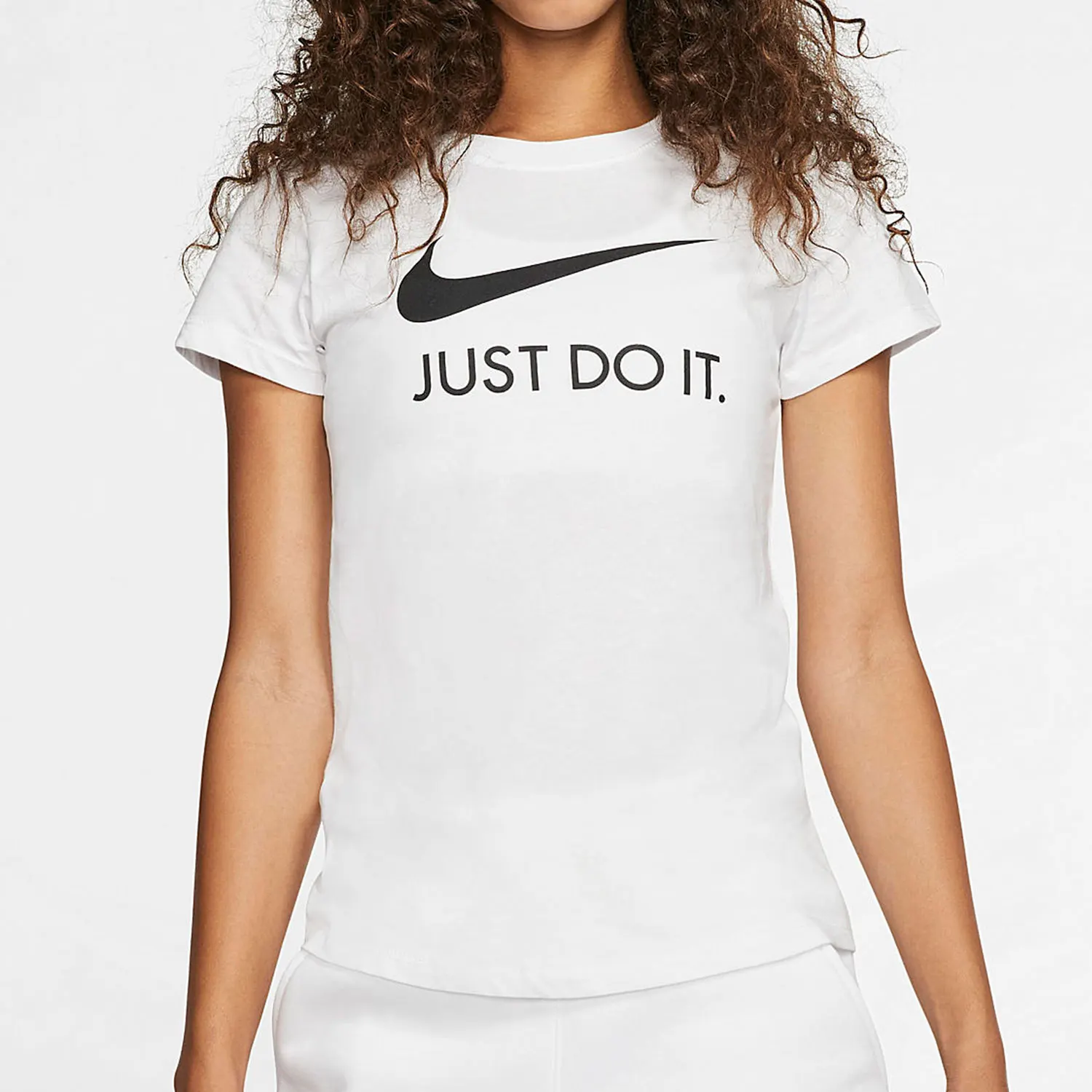 

Женская спортивная футболка Nike Authentic JUST DO IT с круглым вырезом и короткими рукавами CI1384-100