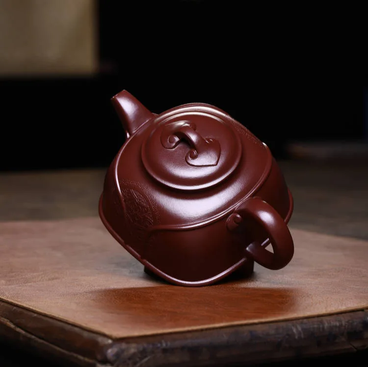 Yudai Pot Original Ore Clay Yixing Zisha Teapot Set Ceremony Master's Pure Handmade Engraved And Painted Artware Ceramic Te