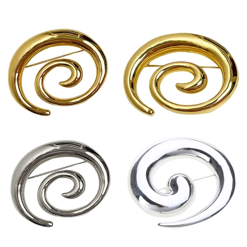 Gold/Silver Dressing Up Brooch Stylish Lapel Pin for Fashion Enthusiasts Drop shipping