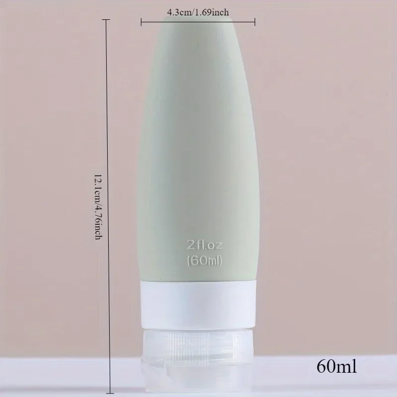 1/4 stuks siliconen bottelen reisbottelset siliconen fles cosmetische opslagfles wasset bottelset