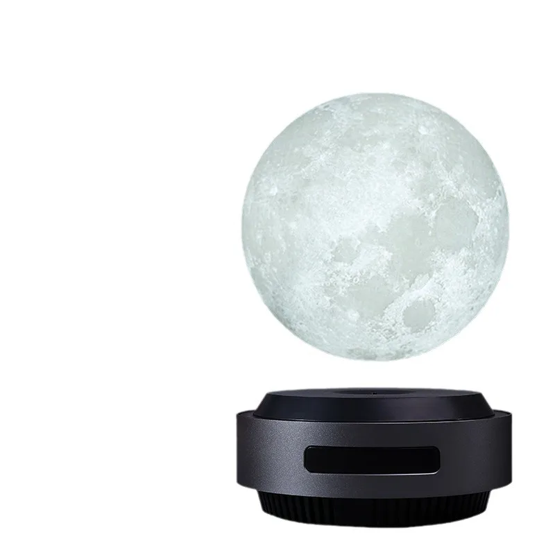 Intelligent upgraded version model maglev automatic lifting moon light black technology trend home ornament high-end