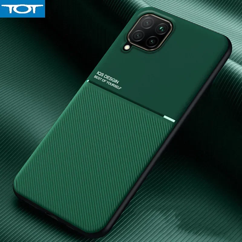 

Luxury Armor Case For Samsung Galaxy M32 Matte Armor Magnetic Holder Plate Case For Samsung M 32 M325 SM-M325F Soft Bumper Cover