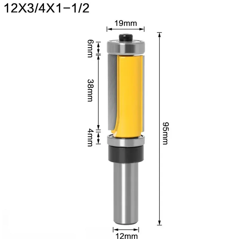 1pc 12mm shank 1/2inch  1-1/2