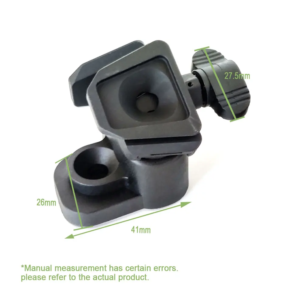 Helmet Mount Anti-Wobble Dual Dovetail Adapter Fit PVS-14 Goggle NVG J Arm Replacement Durable