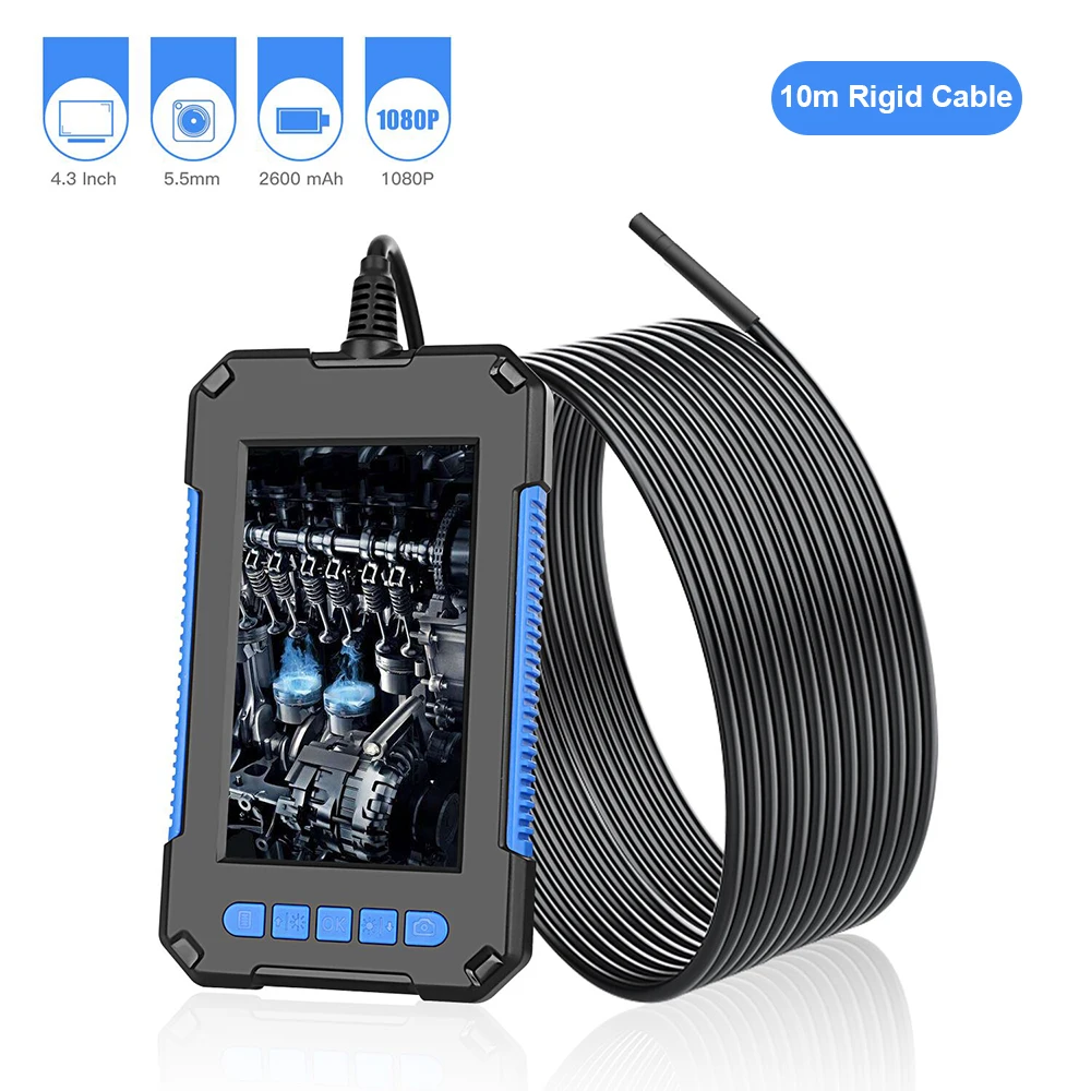 p40-portable-handheld-industrial-endoscope-borescope-inspection-camera-ip67-waterproof-55mm-lens-built-in-adjustable-leds-with