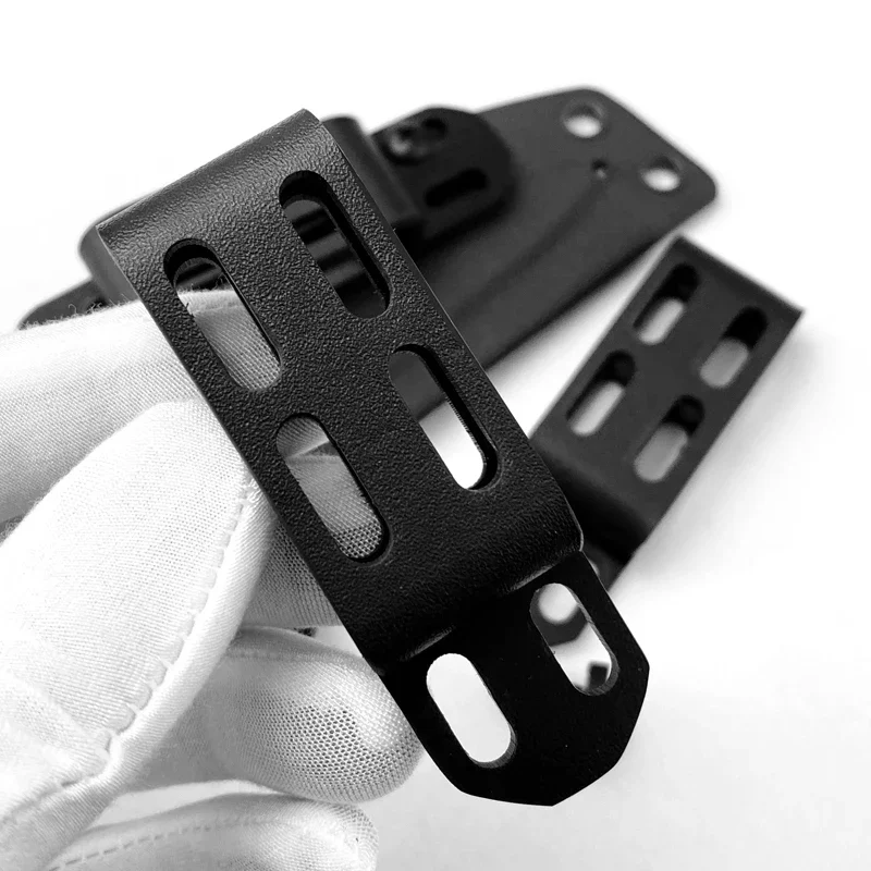 1 pezzo C-Clip Kydex knife cover K guaina K shell clip posteriore tactical clip esterna in vita accessori per attrezzi con fibbia appesa in vita