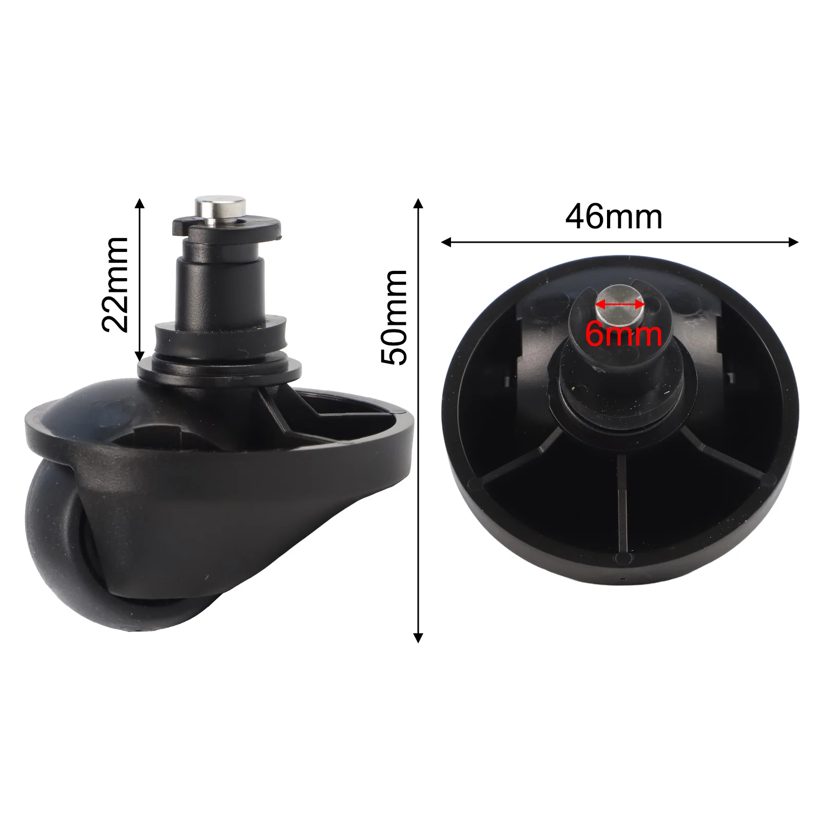 Front Caster Wheel Compatible with For Dreame D9/L20 Ultra Vacuum Cleaner Smooth Maneuverability and Easy Replacement