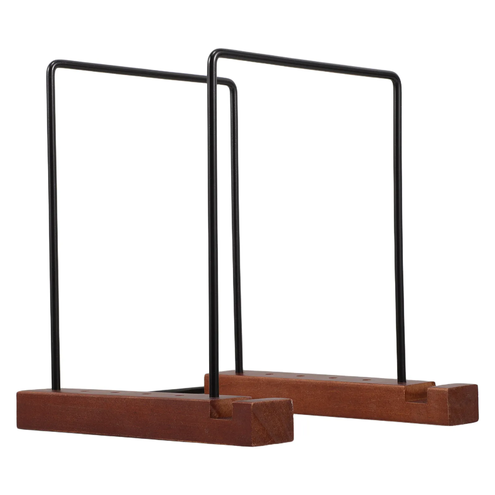 Wood Iron Vinyl Record Rack Space Saving Organizer Desktop Storage for Vinyl Records Cd Display Record Holder Wooden
