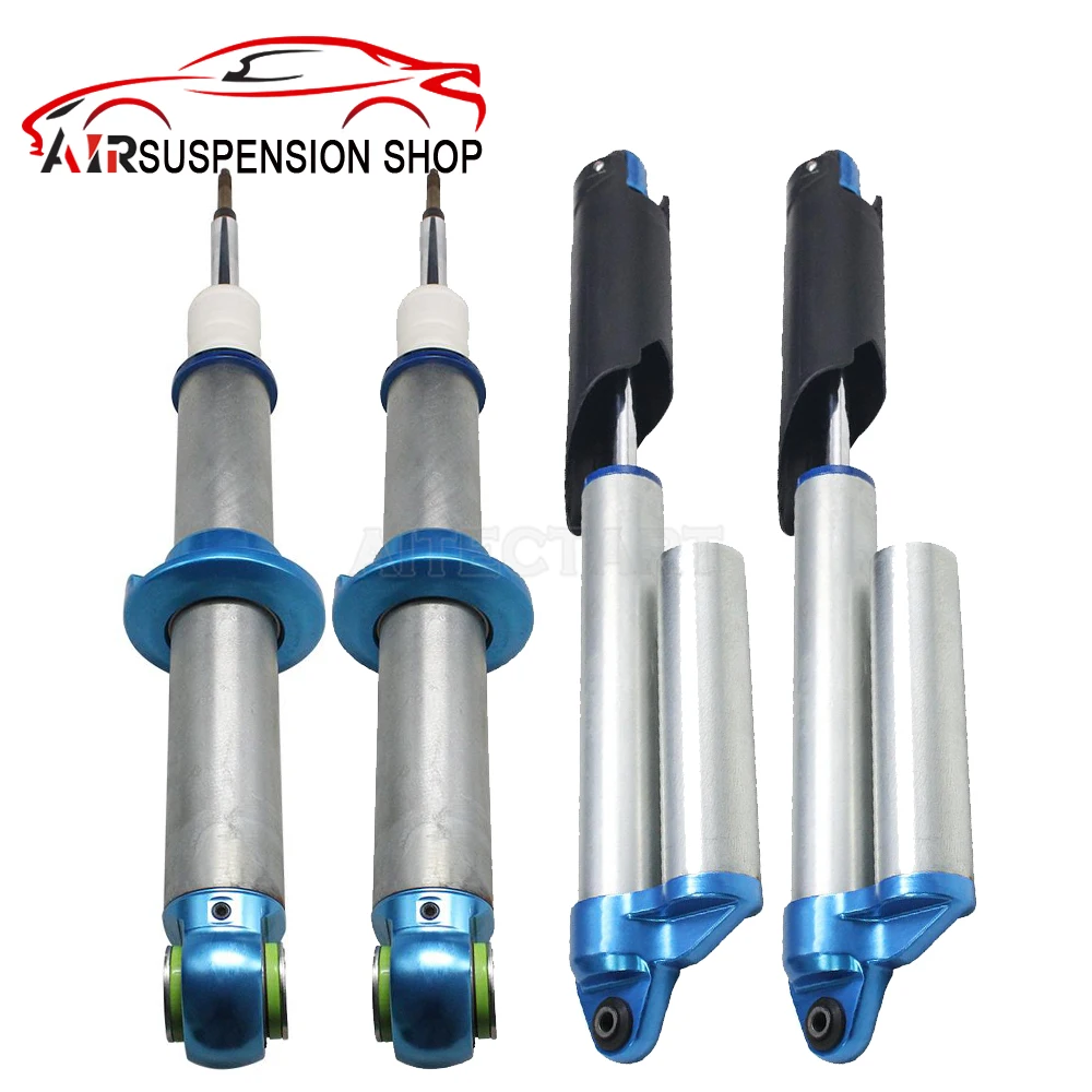 4PCS Front +Rear Air Suspension Shock Absorbers Strut For Ford F150 SVT Raptor STX 2010-2014 BL3Z-18124-H ASH12262 ASH24541