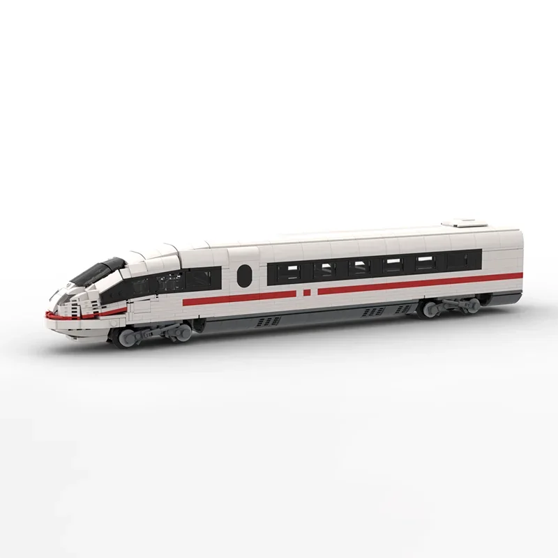 Railway Train Model Model Moc Building Blocks DB BR 406.5“ICE Technology Bricks Christmas Assembly DIY Toys Constructrion Gifts