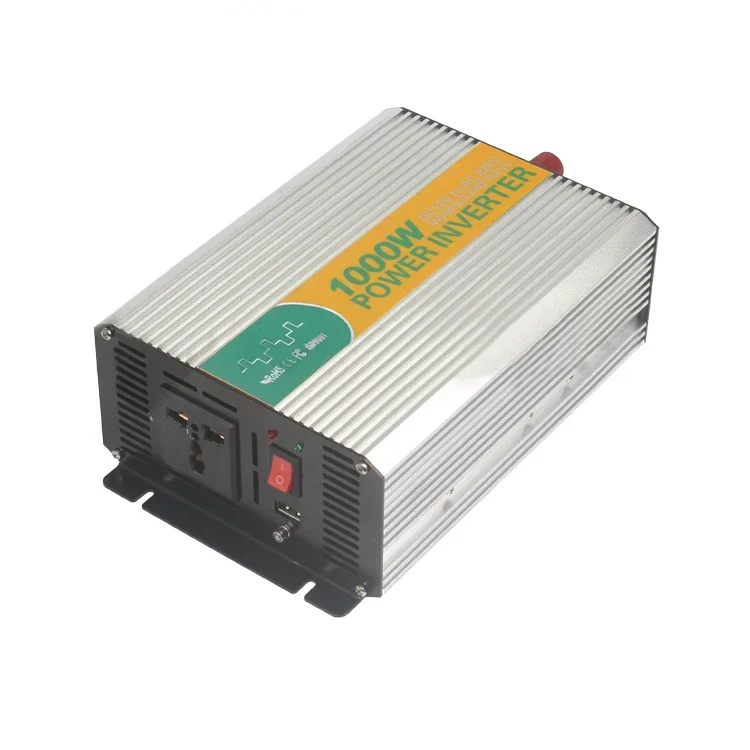 Certificated Popular 12V 24V 48V DC 220V 230V 240V AC 1KW Home Inverter