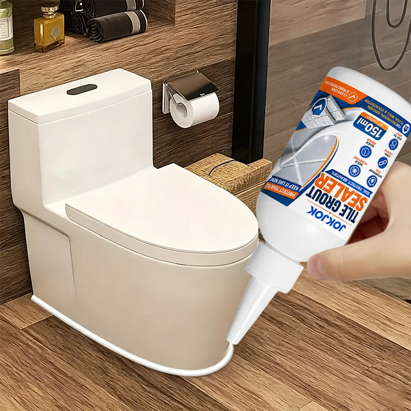 JOKJOK Gel Tile Grout Quick Dry Crack Resistant Tile Joint Filler With Scraper For Kitchen Bathroom Balcony DIY 150ml