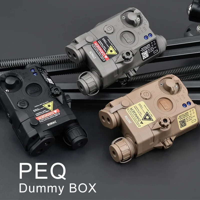 Airsoft Tactical WADSN AR/PEQ 15 Box UHP Version NO Function Dummy PEQ15 LA-5C Battery Case Model For Picatinny Rail