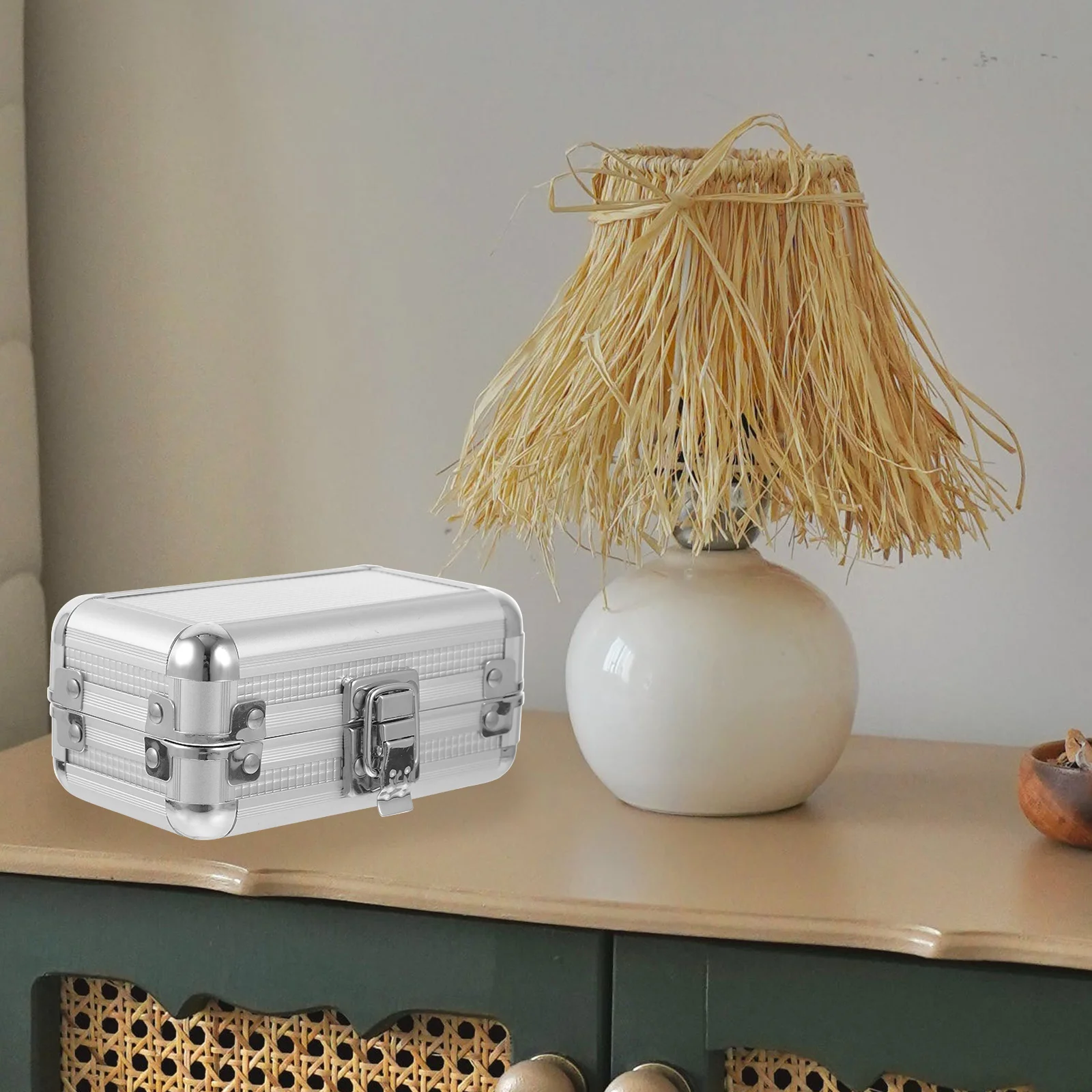 

Telescope Filter Storage Box Durable Aluminum Case Portable Organizer for Astronomy Enthusiasts Filter Box Aluminum Case Small