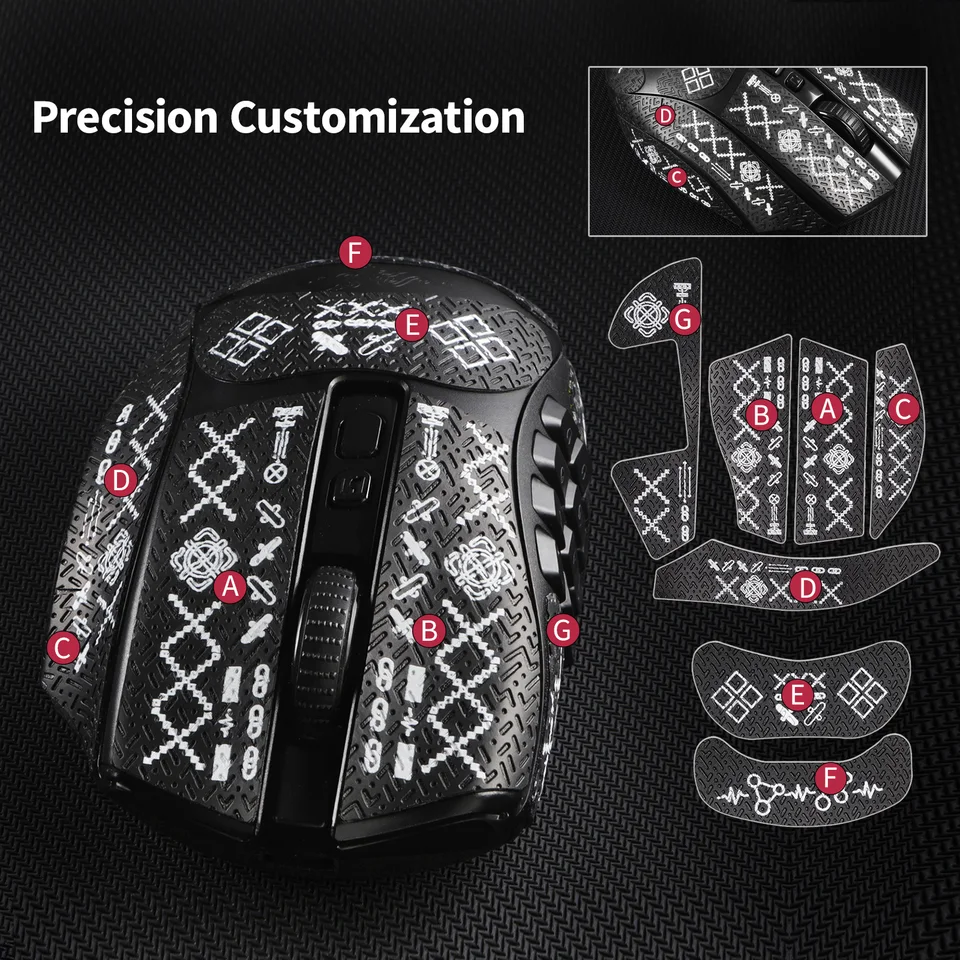 マウスグリップテープステッカー Razer Naga V2 Pro 超軽量ワイヤレス