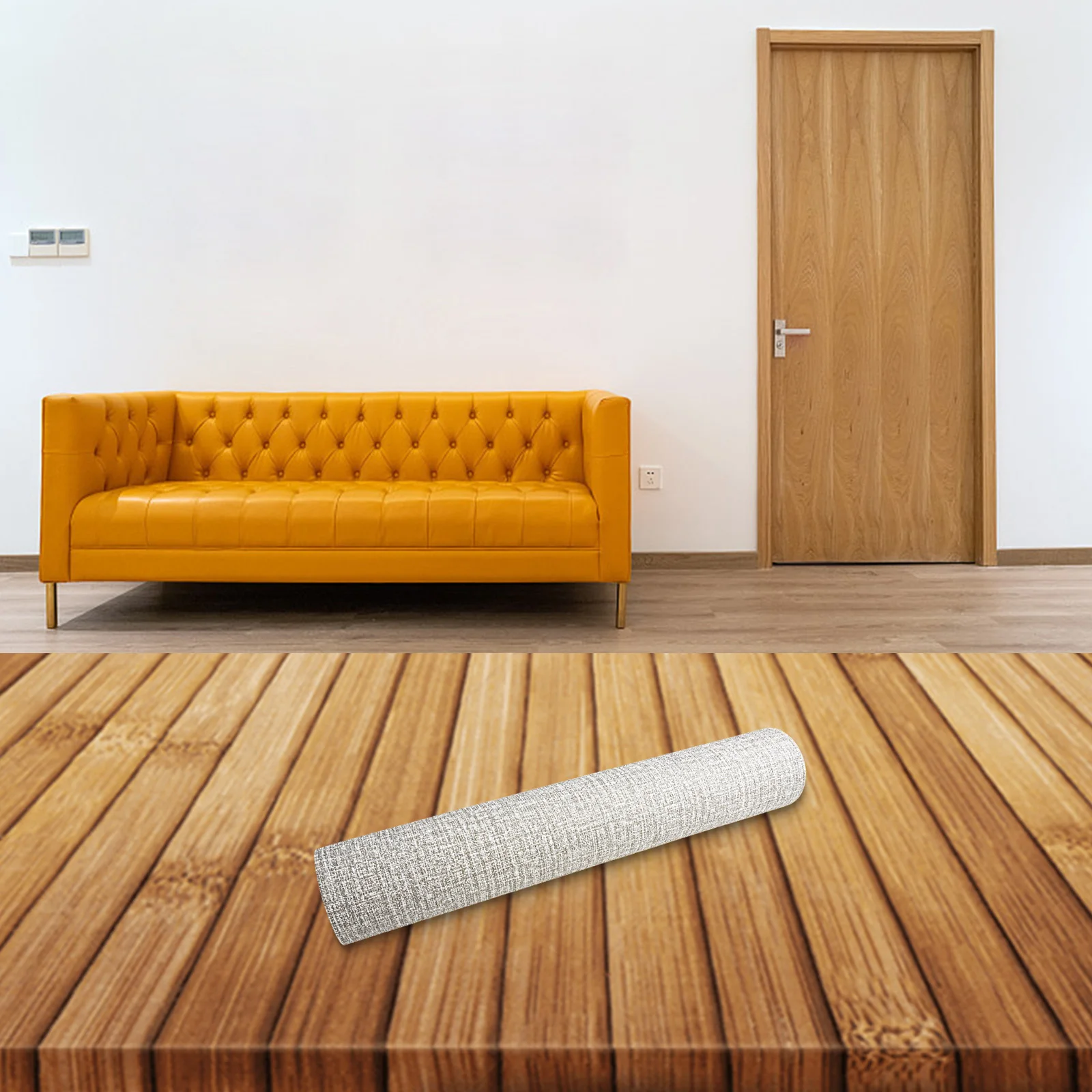 10 Meters Moisture-proof Wall Stickers Self-adhesive Waterproof Noise-proof Wallpaper 3d 50*300cm Three-dimensional Wall Sticker