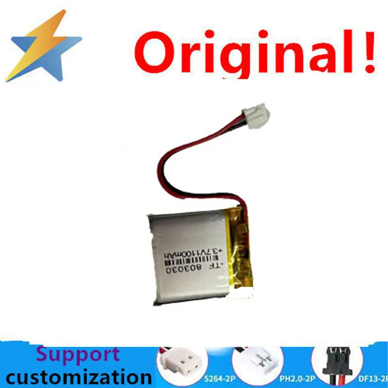 buy more will cheap 3.7V polymer lithium-ion battery intelligent express 803030 video early education machine 1100MAH 2.54 head