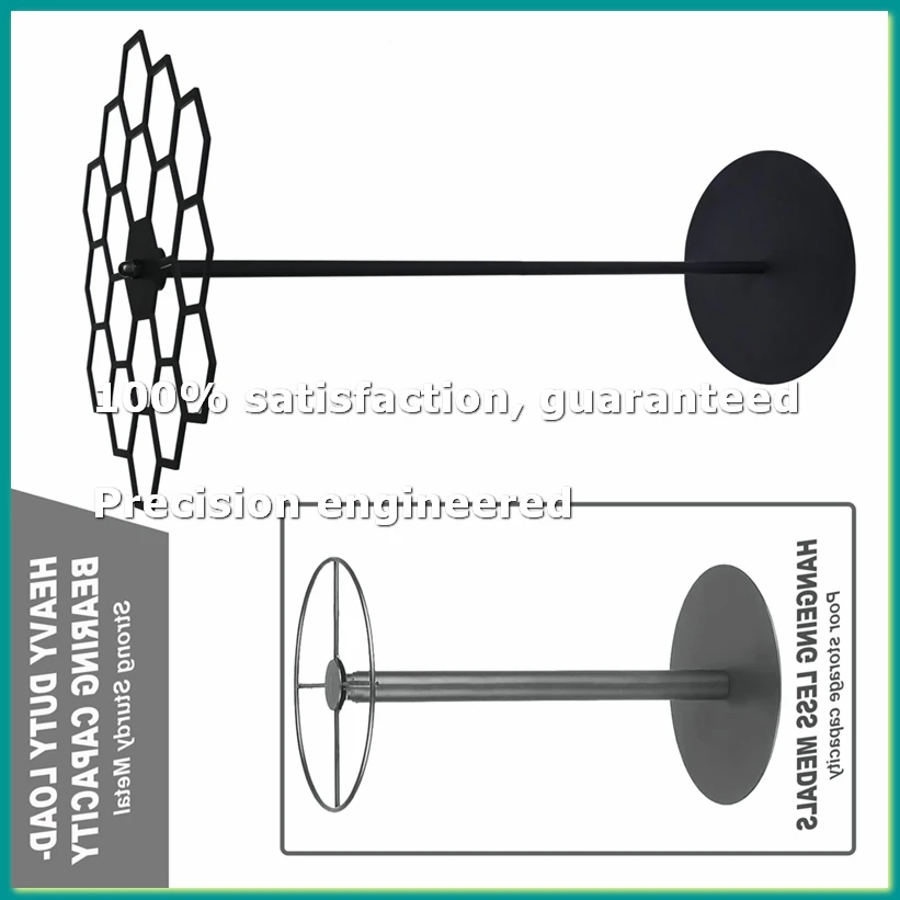 Rotatable Medal Hangers Display, Tabletop Medal Holder Rack over 45+ Medals Capacity, Ideal for Sports Marathon-A07G