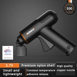 3.7V Mini Hot Melt Glue Gun Tool DC high-power Low Voltage Safety High Viscosity 7mm Glue Stick Household Tool DIY Power Tool