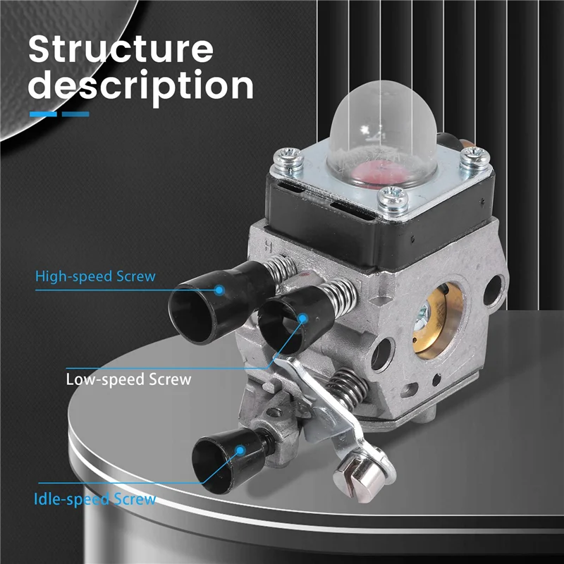 A11E-Carburatore Per STIHL FS55 FS55R FS38 FS45 FS46 KM55 HL45 FS45L FS45C FS46C FS55C FS55RC String Trimmer Weed Eater