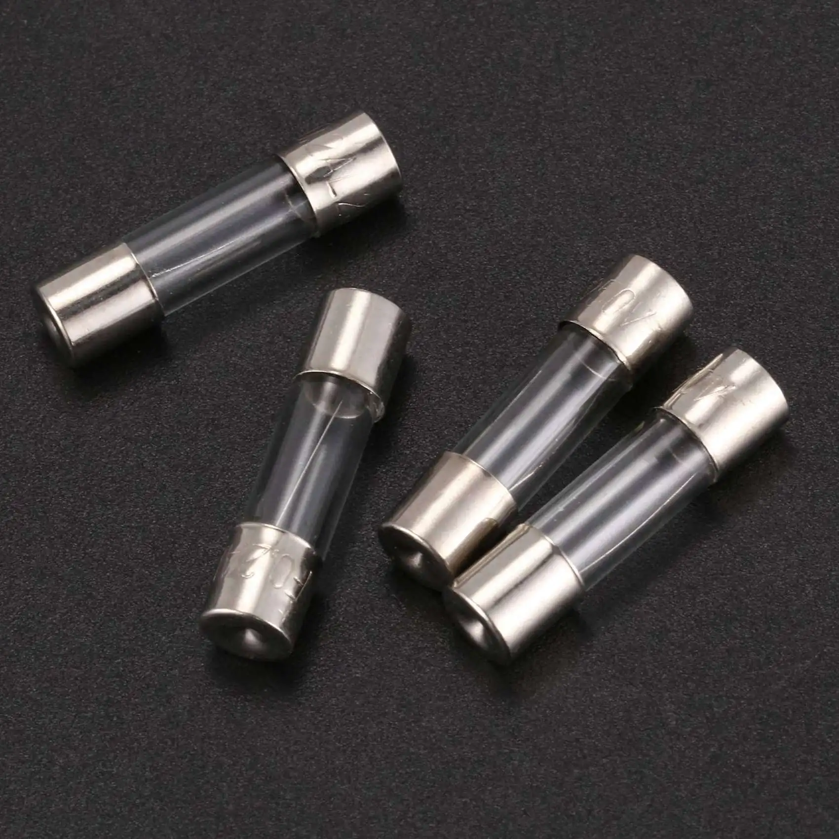 A84E-20Pcs 250V 0.2A 200MA Quick Fast Blow Glass Fuses Tubes 5Mm X 20Mm