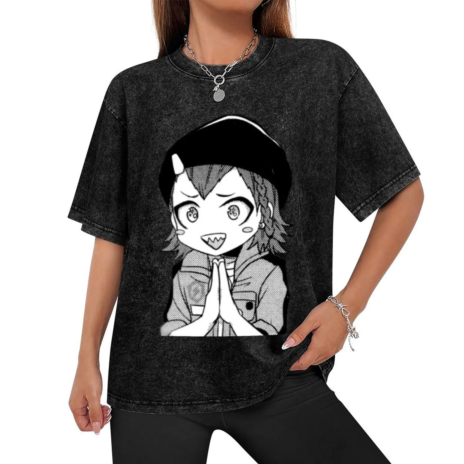 happy souda T-Shirt graphics cotton graphic tees luxury clothing labubu anime shirt mens fashion