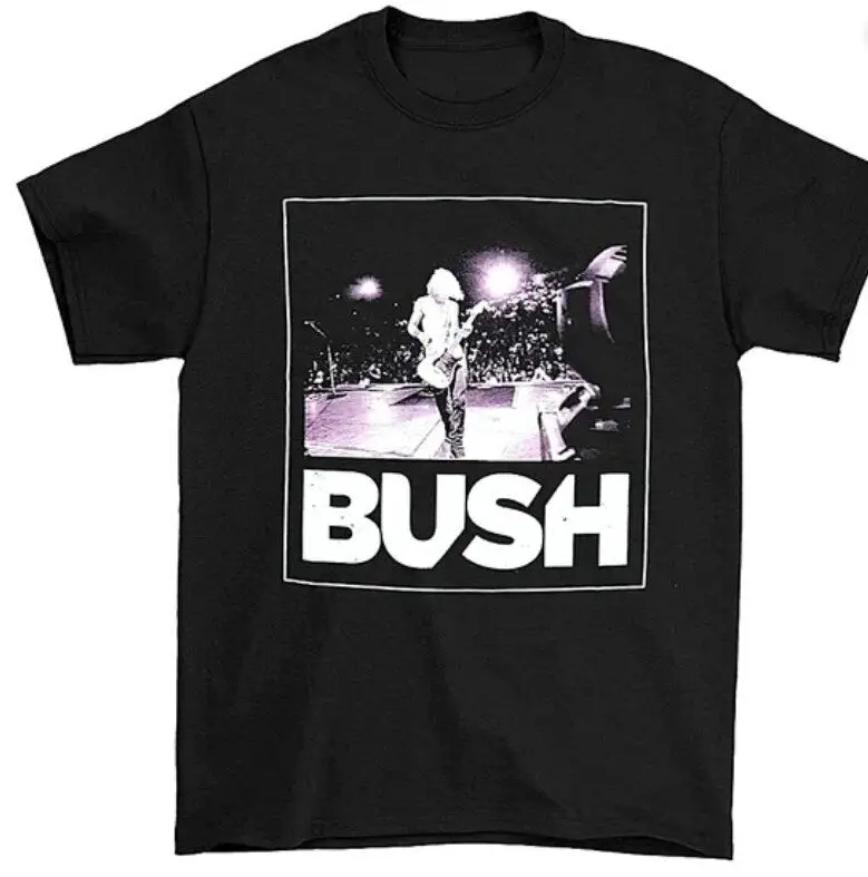 Bush Live on Stage Modern Box Lightweight Shirt Unisex clothing