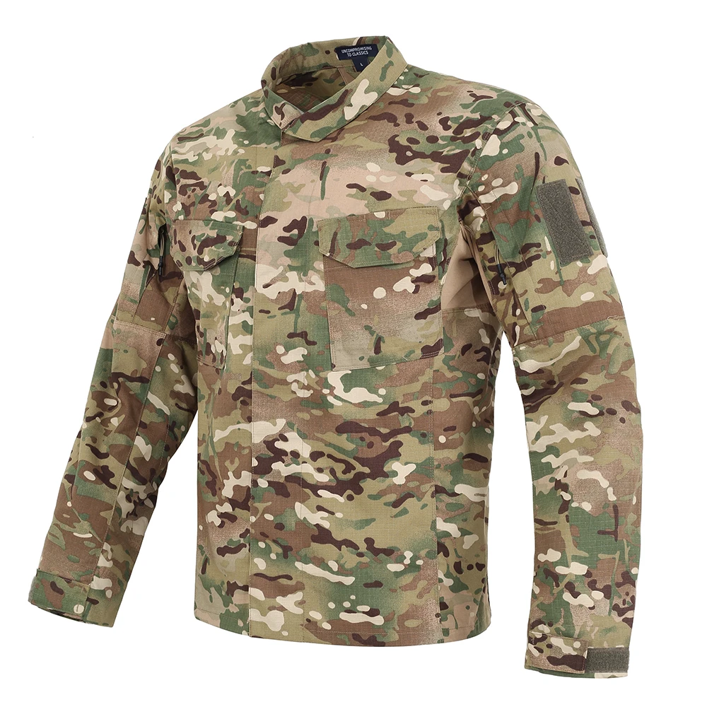 DulMC-Veste d'entraînement multi-terrain, manteau de terrain à manches longues, équipement de plein air CP CamSolomon Gen2, veste d'assaut