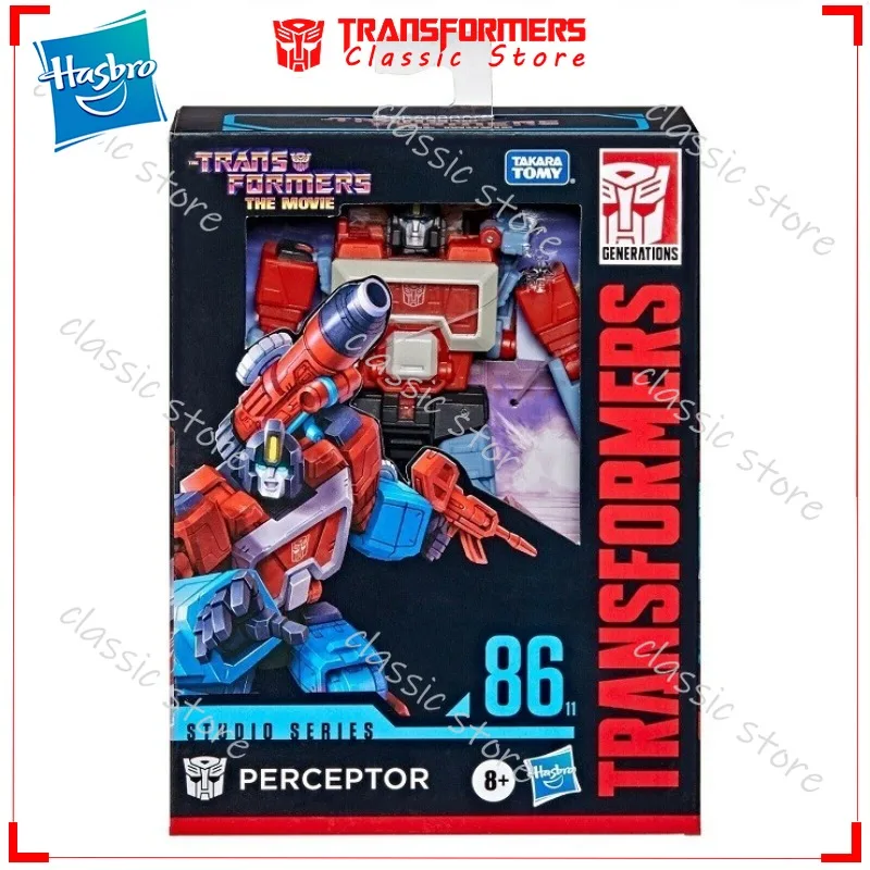 Disponibile Classic Transformers Toys Studio Series Deluxe Class SS-86-11 Perceptor Cybertron Autobots Action Figures da collezione