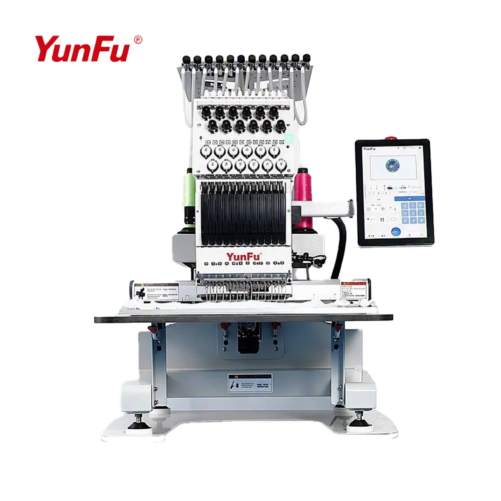 Computerized High Speed Embroidery Machine Accessories 12 Needle Single Bottom Inspection Alarm Panel Assembly
